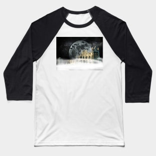 Whitby Abbey Baseball T-Shirt